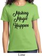 Making Magic Happen Black Print Ladies Shirt
