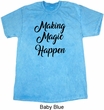 Making Magic Happen Black Print Mineral Tie Dye Shirt