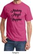Making Magic Happen Black Print Shirt