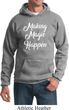 Making Magic Happen White Print Hoodie