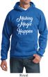 Making Magic Happen White Print Hoodie