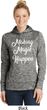 Making Magic Happen White Print Ladies Moisture Wicking Hoodie