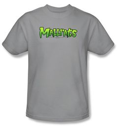 Mallrats T-shirt Movie Mallrats Logo Adult Silver Tee Shirt