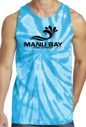Manu Bay Surf Company Cotton Tie Dye Tanktop Manu Bay Surf Company Cotton Tie Dye Tanktop