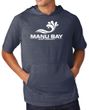 Manu Bay Surf Company Logo Lightweight Hoodie Tee Shirt