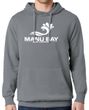 Manu Bay Surf Company Logo Beach-Washed Hoodie Sweatshirt