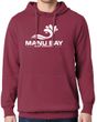 Manu Bay Surf Company Logo Beach-Washed Hoodie Sweatshirt