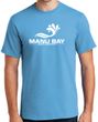 Manu Bay Surf Company Logo Surfer Tee Shirt - Regular, Big and Tall Sizes