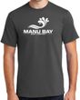 Manu Bay Surf Company Logo Surfer Tee Shirt - Regular, Big and Tall Sizes