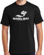 Manu Bay Surf Company Logo Surfer Tee Shirt - Regular, Big and Tall Sizes