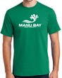 Manu Bay Surf Company Logo Surfer Tee Shirt - Regular, Big and Tall Sizes