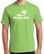 Manu Bay Surf Company Logo Surfer Tee Shirt - Regular, Big and Tall Sizes