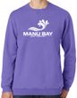 Manu Bay Surf Company Logo Unisex V-Notch Sweatshirt