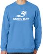 Manu Bay Surf Company Logo Unisex V-Notch Sweatshirt