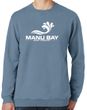 Manu Bay Surf Company Logo Unisex V-Notch Sweatshirt