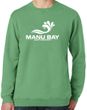 Manu Bay Surf Company Logo Unisex V-Notch Sweatshirt