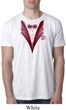 Maroon Tuxedo Mens Burnout Shirt