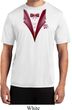 Maroon Tuxedo Mens Moisture Wicking Shirt
