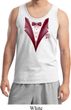 Maroon Tuxedo Mens Tank Top