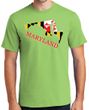 Maryland MD State Flag t-shirt - Regular, Big and Tall Sizes