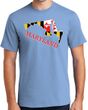 Maryland MD State Flag t-shirt - Regular, Big and Tall Sizes