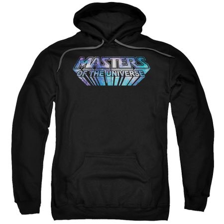 Masters Of The Universe Hoodie Sweatshirt Space Logo Black Adult Hoody Sweat Shirt