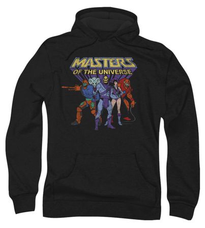 Masters Of The Universe Hoodie Sweatshirt Team Of Villains Navy Adult Hoody
