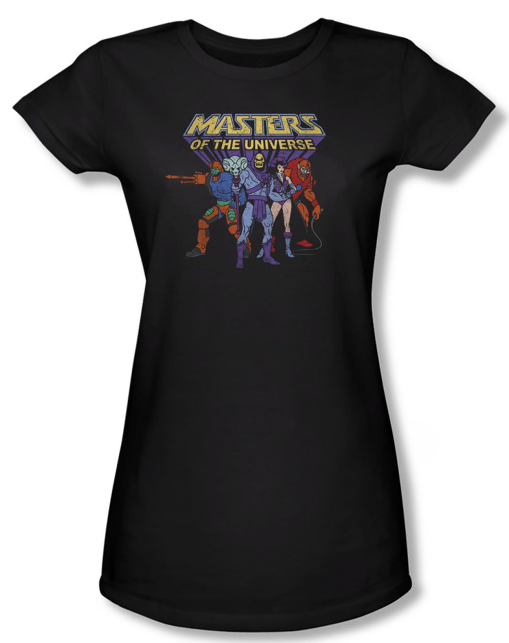 Masters Of The Universe Team Of Villains T-Shirt - Men's Black Cotton Tee, Officially Licensed He-Man Merch
