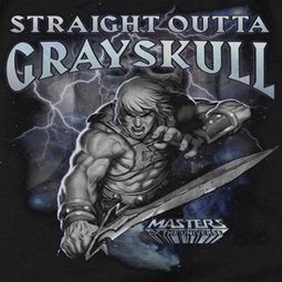 Masters Of The Universe Straight Outta Grayskull Shirts