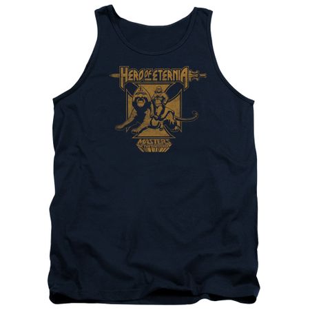 Masters Of The Universe Tank Top Hero Of Eternia Navy Tanktop