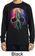 Melting Skull Kids Dry Wicking Long Sleeve Shirt