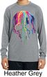 Melting Skull Kids Dry Wicking Long Sleeve Shirt
