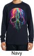 Melting Skull Kids Dry Wicking Long Sleeve Shirt