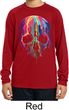 Melting Skull Kids Dry Wicking Long Sleeve Shirt