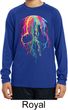 Melting Skull Kids Dry Wicking Long Sleeve Shirt