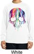 Melting Skull Kids Dry Wicking Long Sleeve Shirt