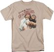 Clearance - Men's Cheech and Chong UP IN SMOKE T-shirt - Sand