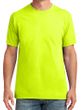 Men's High Visibility Performance Bike Shirt - Safety Green