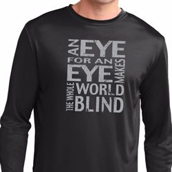Mens An Eye for an Eye Dry Wicking Long Sleeve