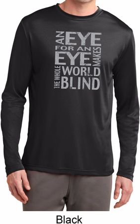 Mens An Eye for an Eye Dry Wicking Long Sleeve