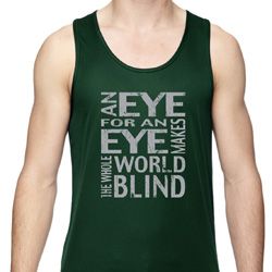 Mens An Eye for an Eye Dry Wicking Tank Top
