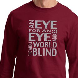 Mens An Eye for an Eye Long Sleeve