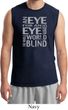 Mens An Eye for an Eye Muscle Shirt