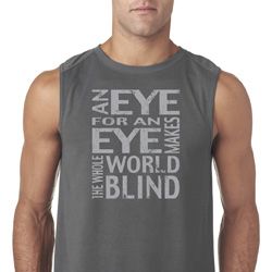 Mens An Eye for an Eye Sleeveless Shirt