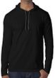 Clearance - Mens Anvil 987 Hoodie Tee Shirt - Clearance