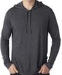 Clearance - Mens Anvil 987 Hoodie Tee Shirt - Clearance