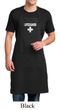 Mens Apron Distressed Lifeguard Full Length Apron with Pockets