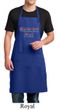 Mens Apron Grateful American Dad Full Length Apron with Pockets