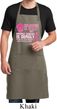 Mens Apron Halloween Scary Full Length Apron with Pockets