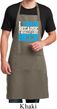 Mens Apron I Train For Beer Full Length Apron with Pockets
